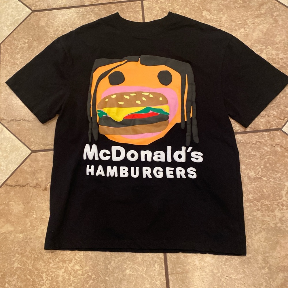 Travis Scott Hamburger/Meal Shirt